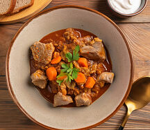 Гуляш из свинины