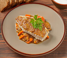 Минтай под маринадом