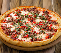 С говяжьим фаршем