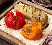 Овощи на мангале