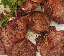 Шашлык из свиной шеи 