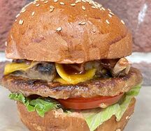 Курица с ананасом и фри