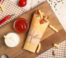 Гирос с курицей