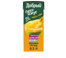 Добрый Сок Яблоко - Груша