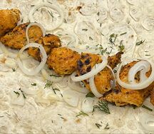 Шашлык из куриного филе