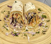 Веган Шаурма из грибов