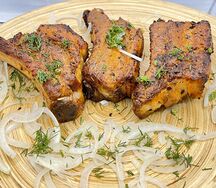 Шашлык из свиных ребрышек