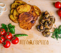 Картофель на мангале