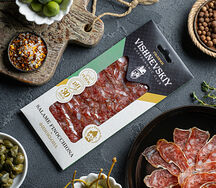 Салями Финокьона в нарезке