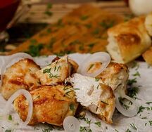 Шашлык из куриного филе