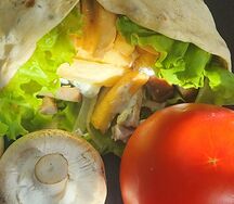 Гирос Греческий с курицей