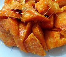 Засахаренный сладкий картофель