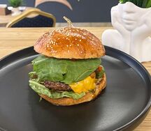 Бургер Царь с мраморной говядиной