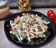 Картофель по-турецки со свининой