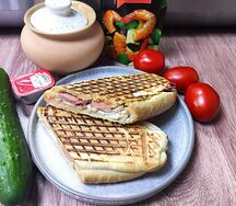 Хот-дог в багете