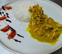 Курица тандури с рисом