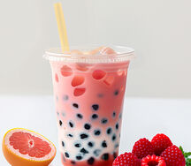 Bubble Tea Малина-грейпфрут