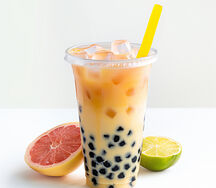 Бабл ти Апельсин-лайм-грейпфрут