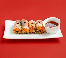 Свежие спринг-роллы с овощами