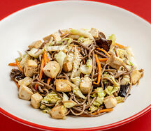 Соба с Тофу и овощами