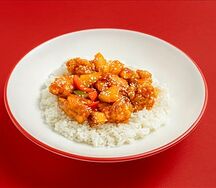 Курица с ананасом