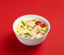 Сырный суп по-кантонски