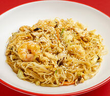 Стеклянная лапша с курицей и креветкой