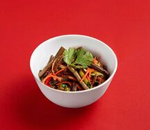 Салат папортник-кимчи