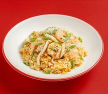 Рис с морепродуктами