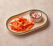 Батат фри и пармезан