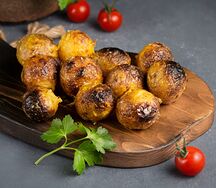 Картофель на мангале