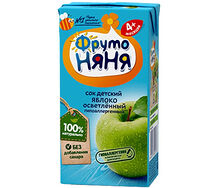 Сок ФрутоНяня Яблоко