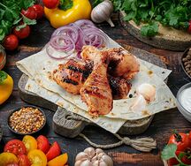 Куриные ножки на мангале 