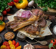 Баранина на мангале