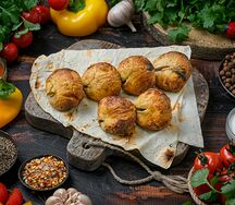 Грибы на мангале