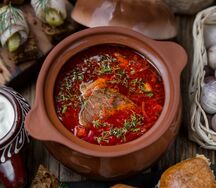 Борщ кубанский