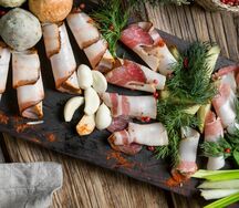 Сало с красным перцем жгучее