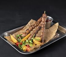 Куриные сердечки на гриле