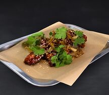 Острая курица в глазури