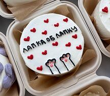 Бенто торт Лапка об лапку