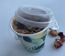 Чай черный с розой