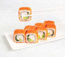 Ролл Калифорния с креветкой