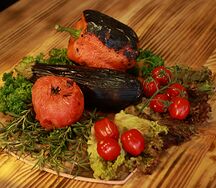 Овощи на мангале