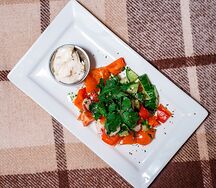 Овощной со сметаной