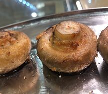 Грибы на мангале