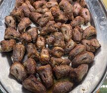 Куриные сердечки