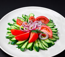 Свежий салат