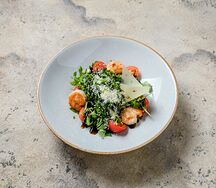 Салат Руккола с креветками