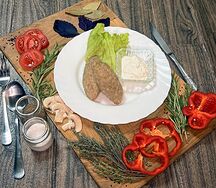 Ленивые голубцы в горчично-сметанном соусе