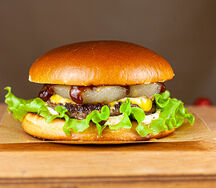 Мраморный с грушей и фри